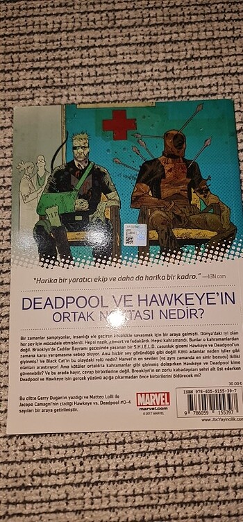  Beden Renk Marvel deadpool hawkeye