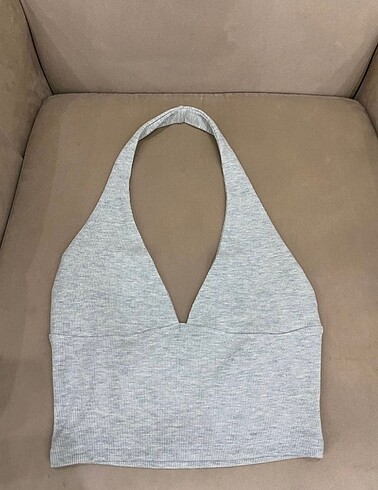 Boyundan Askılı Crop
