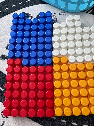 Fisher Price Büyük Lego 80 parça 1 yaştan itibaren kullanılır- araba içinde L