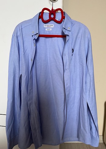U.S. Polo Assn. Mavi Erkek Gömlek