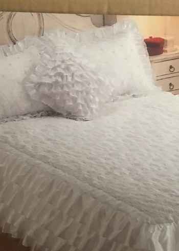 Ceyizlik yatak örtüsü seti - Görsel 5