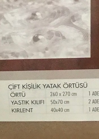 Ceyizlik yatak örtüsü seti - Görsel 10