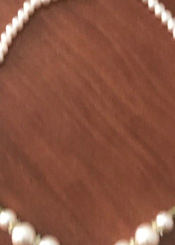 Beyaz Boncuklu Midi Kadın Kolye - Görsel 8