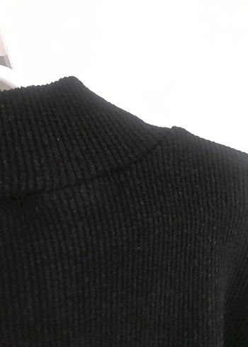 siyah triko kazak - Görsel 6