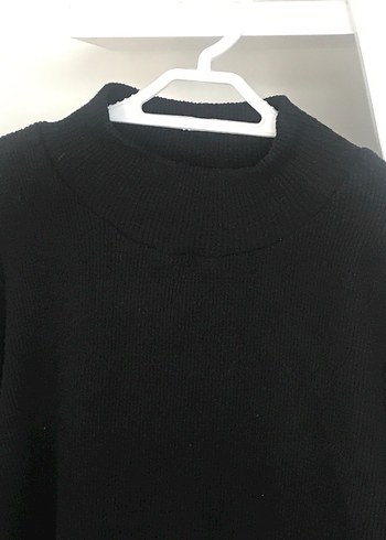 siyah triko kazak - Görsel 5