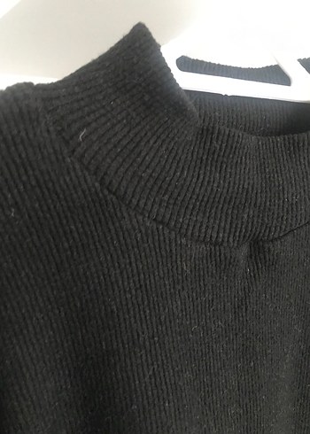 siyah triko kazak - Görsel 8