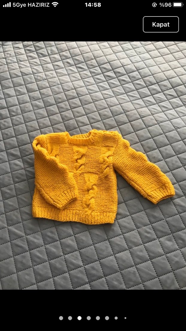 örgü kazak ve yelek - Görsel 3