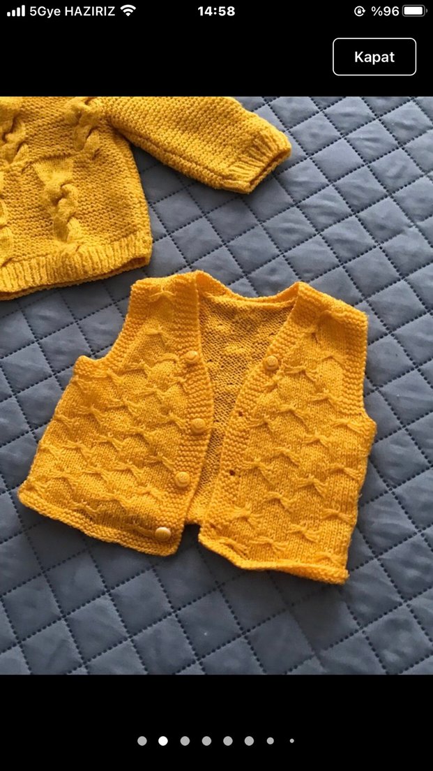 örgü kazak ve yelek - Görsel 2
