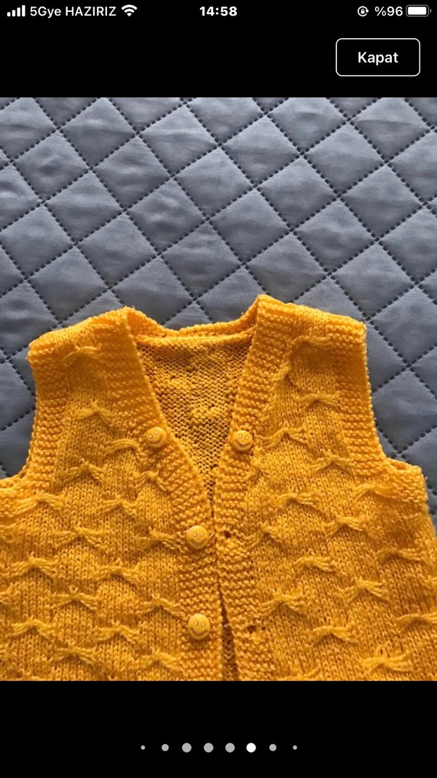 örgü kazak ve yelek - Görsel 4