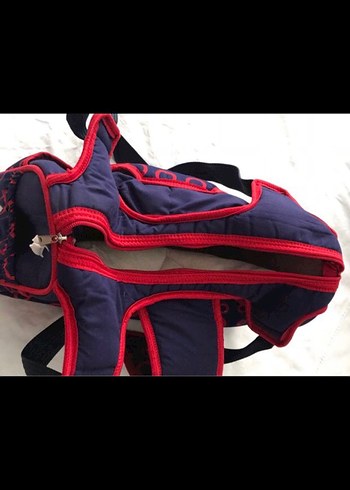 Kırmızı Baskılı Bebek bakım çantası - Görsel 4