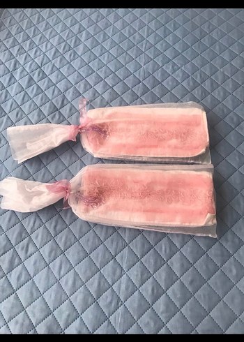 Nakışlı Pembe Bohem Havlu Seti - Görsel 9