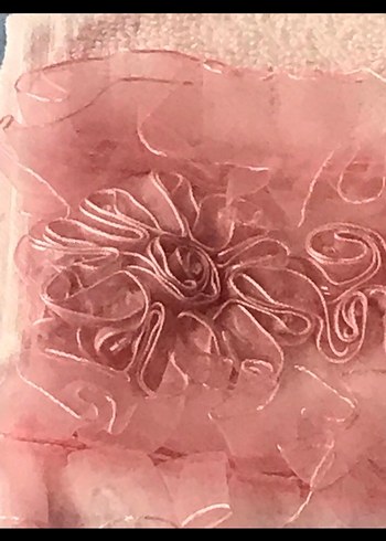 Nakışlı Pembe Bohem Havlu Seti - Görsel 8