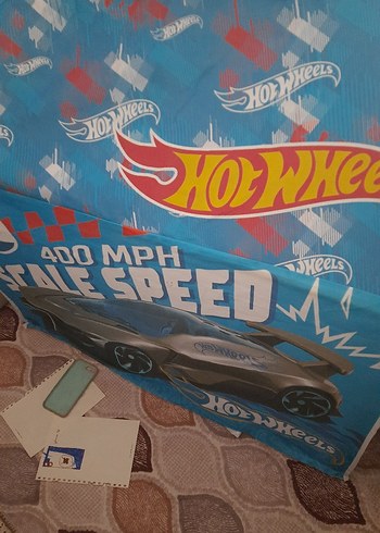 Mavi Parlak Hot Wheels Stunt Oyun Çadırı - Görsel 2