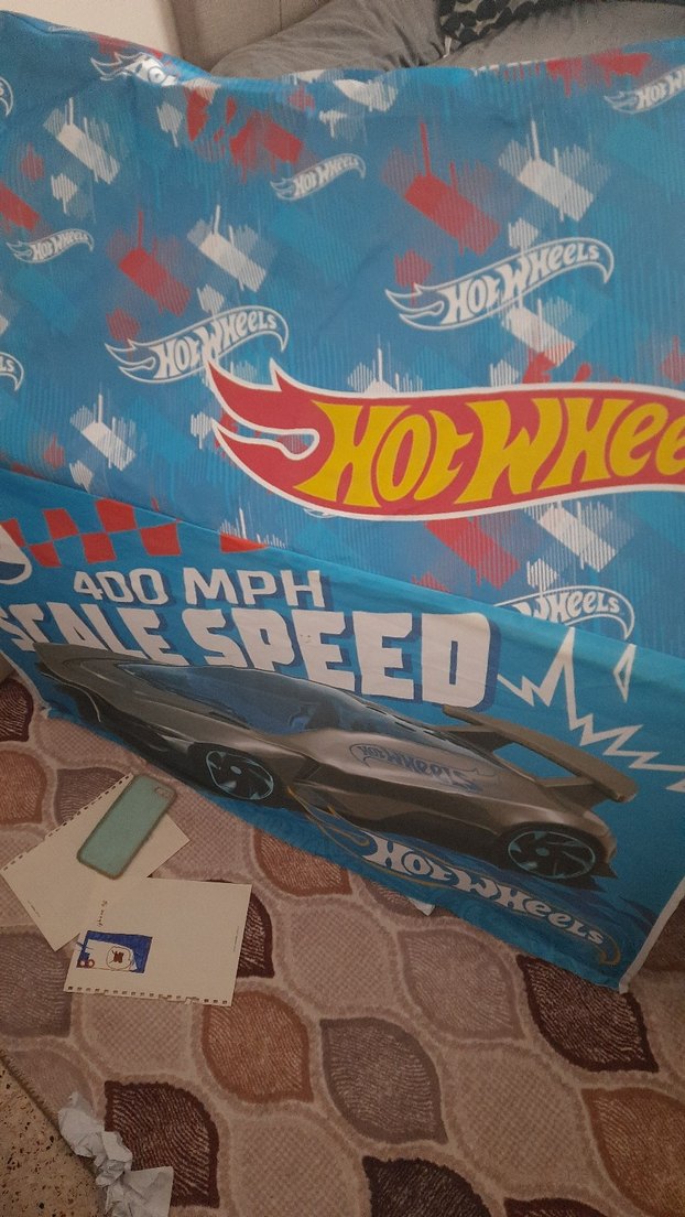 Mavi Parlak Hot Wheels Stunt Oyun Çadırı - Görsel 2