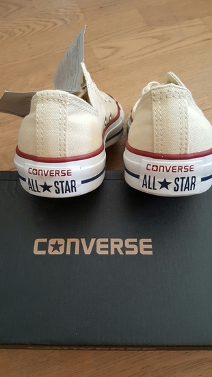 36 Beden 36 numara kısa krem orijinal converse 