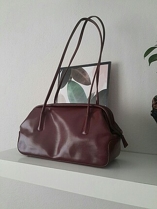 Vintage bordo canta