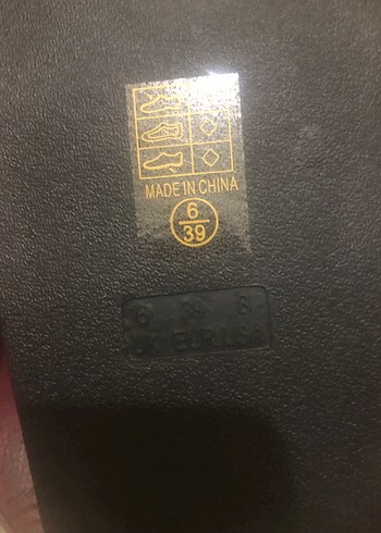 39 Beden Siyah Kadın Platform Topuklu Terlik