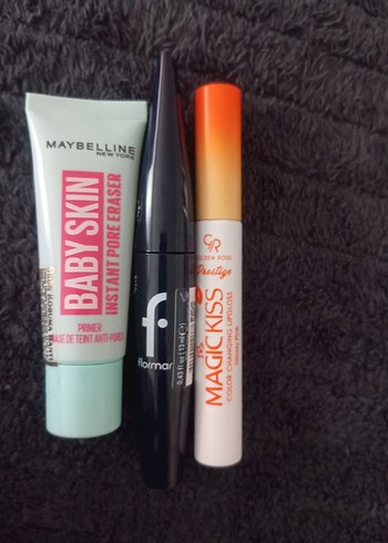 makyaj bazı maskara glos - Görsel 3