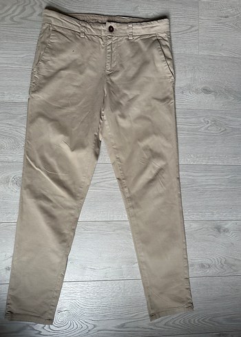 Krem Erkek Pantolon