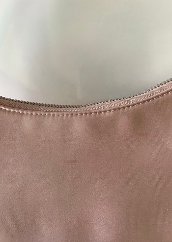 pudra pembesi Minimalist Kadın Omuz Çantası - Görsel 4