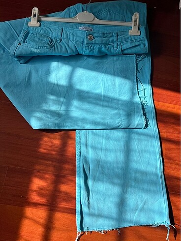 Defacto mavi bol paça jean - Görsel 3