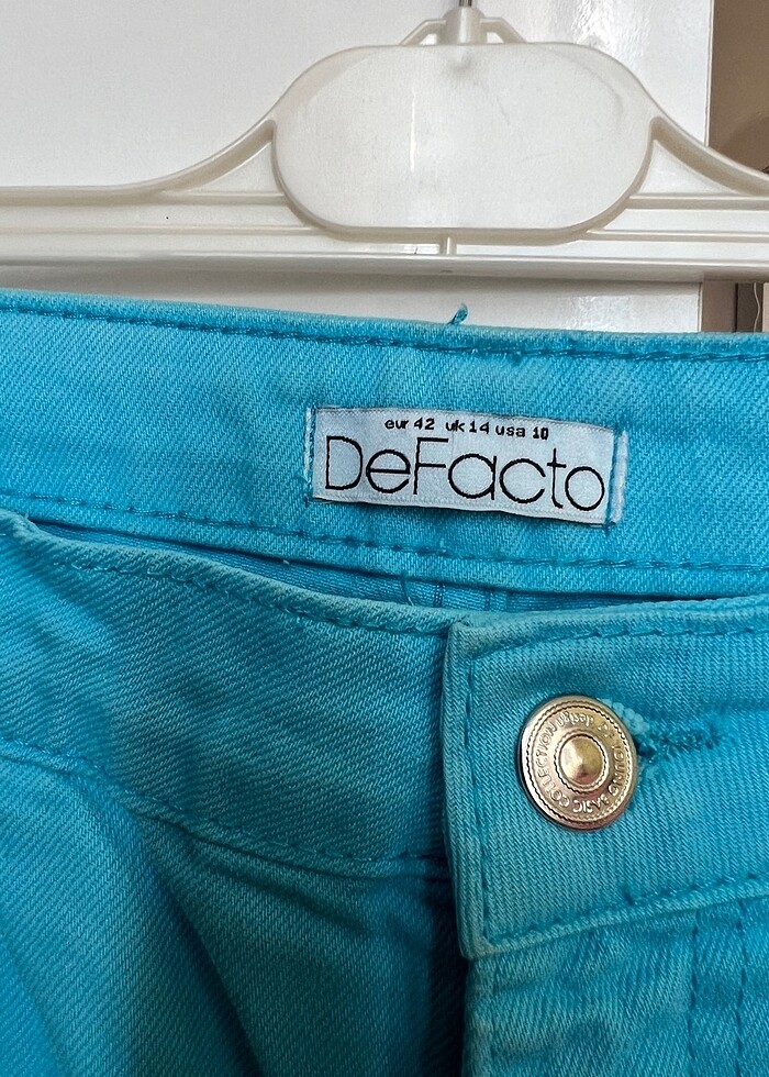 Defacto mavi bol paça jean - Görsel 2