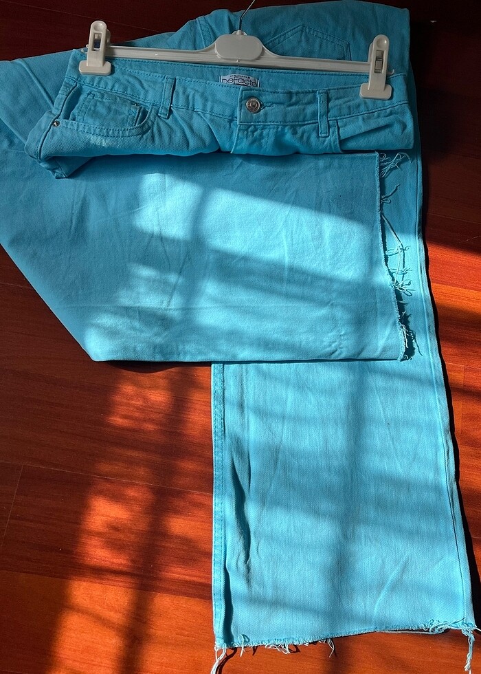 Defacto mavi bol paça jean - Görsel 3