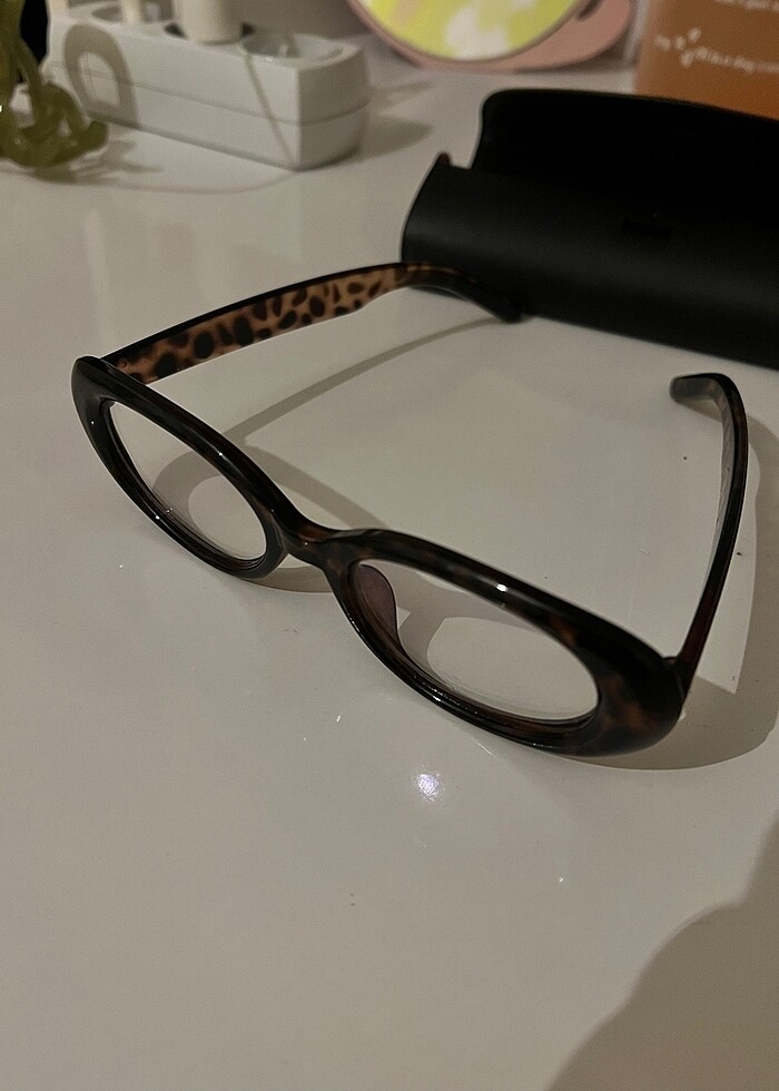 BLUEBLOCK leopar gözlük - Görsel 2
