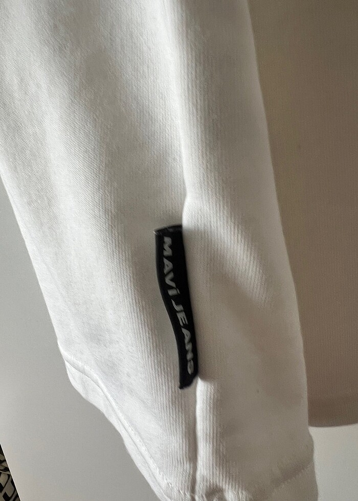 Mavi Oversize tişört - Görsel 4