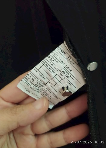 42 Beden siyah Renk Nihan tunik