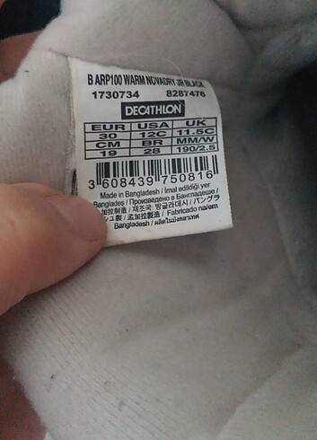 Erkek çocuk kar botu - Görsel 5