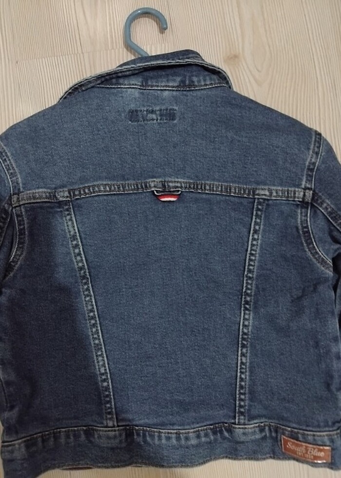 Kız çocuk kot ceket - Görsel 4