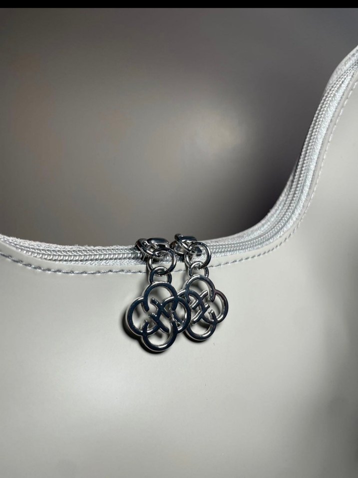 Gri Deri Modern Klasik Kadın Çanta - Görsel 4