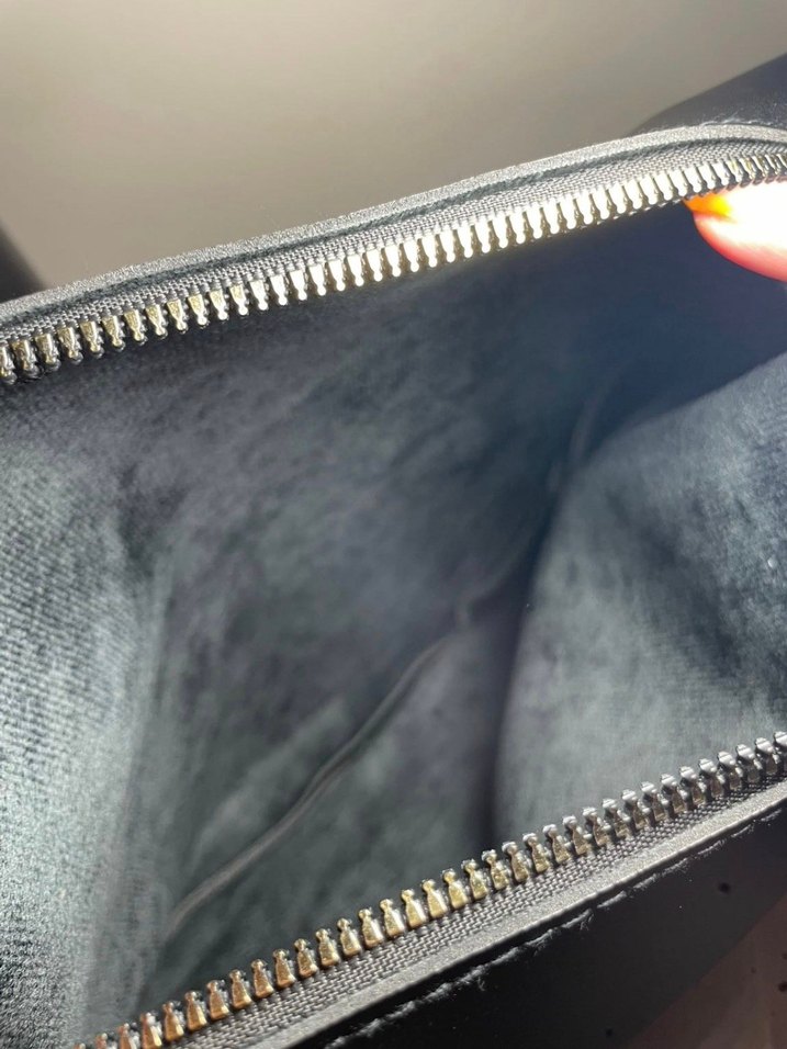 Siyah Deri Minimalist Kadın Çanta - Görsel 4