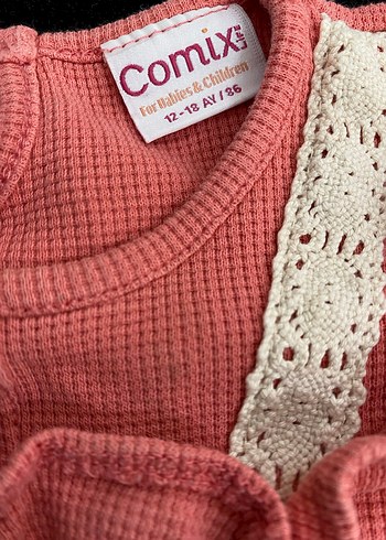 Kız Çocuk Pembe Uzun Kollu Fırfırlı Bluz - Görsel 2