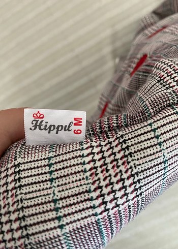 Nakışlı Kapüşonlu Kız Yelek - Görsel 3