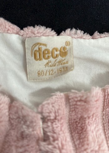 12 18 ay pembe yelek - Görsel 2