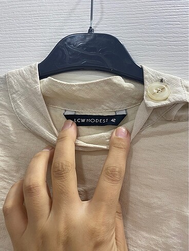 42 Beden camel Renk LCW krem tunik