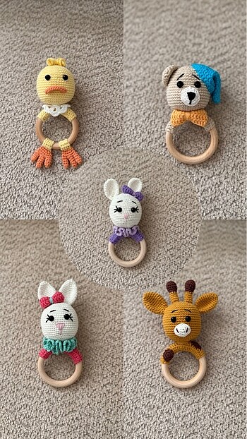 Amigurumi çıngırak