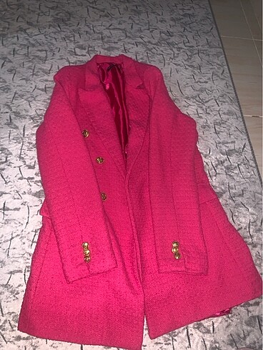 42 Beden pembe Renk Blazer