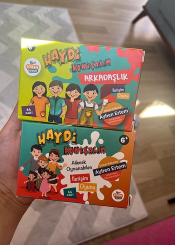 Haydi Konuşalım Arkadaşlık ve İletişim Oyunları