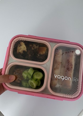 Pembe Vagonlife Yemek Kabı