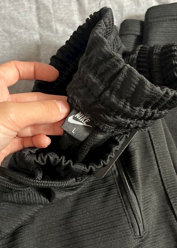 Nike Siyah Rahat Kesim Eşofman Altı