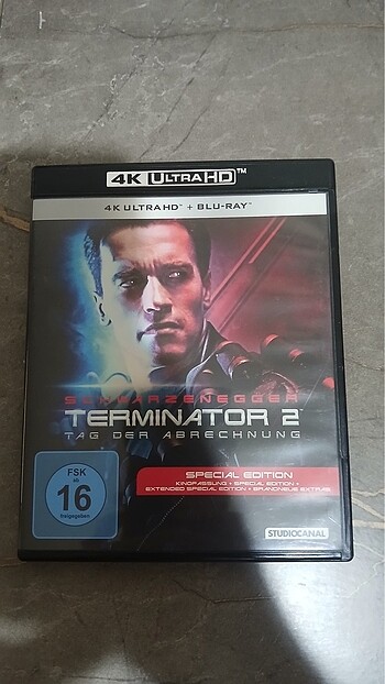 Terminatör2 orijinal 4k bluray,ve bluray 2 cd li