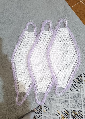 BOL KÖPÜKLÜ ÇİFT KATLI  BANYO LİFİ  
3 ADET - Görsel 2