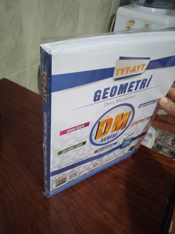 TYT AYT GEOMETRİ SORU BANKASI DM SERİSİ 3 ADET KİTAP - Görsel 2