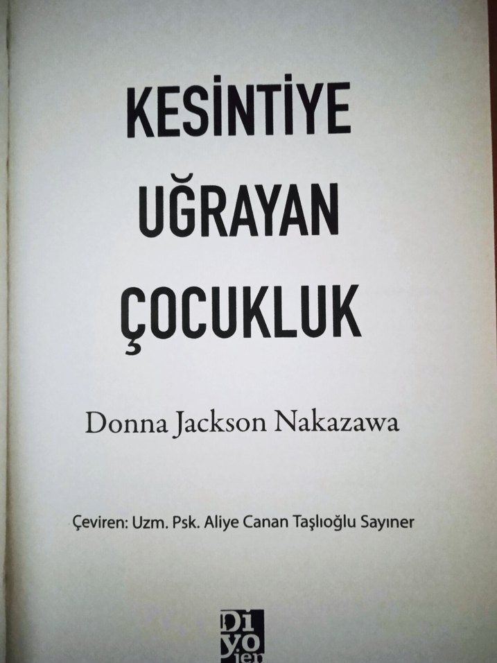 KESİNTİYE UĞRAYAN ÇOCUKLUK/KİŞİSEL GELİŞİM - Görsel 4
