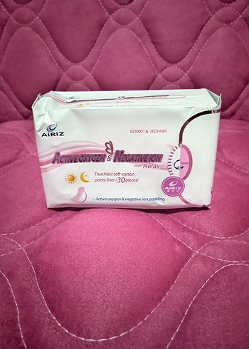 TİENS AİRİZ 30 Adet Günlük Ped - Aktif Oksijen & Negatif İyon - Görsel 2