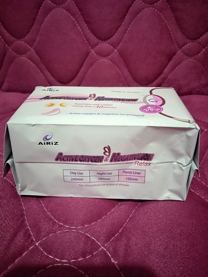 TİENS AİRİZ 30 Adet Günlük Ped - Aktif Oksijen & Negatif İyon - Görsel 4