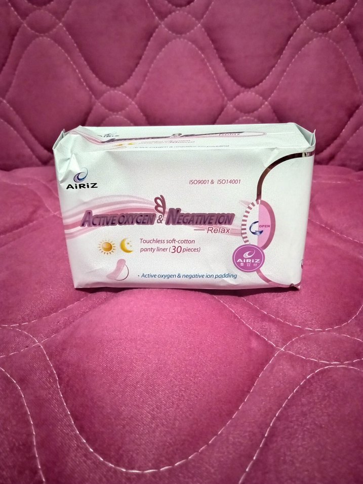 TİENS AİRİZ 30 Adet Günlük Ped - Aktif Oksijen & Negatif İyon - Görsel 2